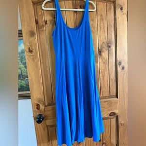Blue Sleeveless Dress